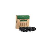 EcoYou Bamboo Charcoal Dental Floss | 4 Refills Pack | Mint & Candelilla Wax | Vegan & Biodegradable