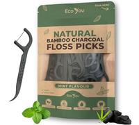 EcoYou Biodegradable Floss Picks | 50 Count (1 Pack) | Mint Flavor, Candililla Wax | Sustainable & Reusable | Vegan & Cruelty-Free | Eco Floss