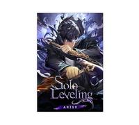ECOYULHMT Solo Leveling Anime 3 Canvas Poster Bedroom Decor Landscape Office Room Decor Gift 12x18inch(30x45cm)