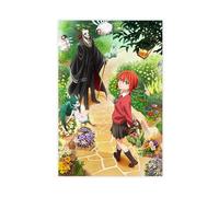 ECOYULHMT The Ancient Magus' Bride Anime 8 Canvas Poster Bedroom Decor Landscape Office Room Decor Gift 12x18inch(30x45cm)