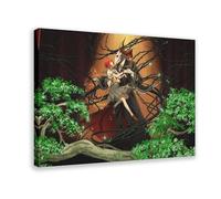ECOYULHMT The Ancient Magus' Bride Anime Canvas Poster Bedroom Decor Landscape Office Room Decor Gift 16x24inch(40x60cm)