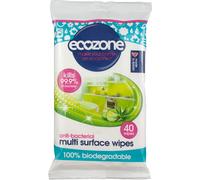Ecozone Anti-Bacterial Multi Surface Wipes - 40 Wipes