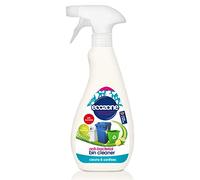 Ecozone Antibacterial 2in1 Bin Cleaner Freshener Spray, 500ml, Citrus, 1 Count