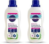 Ecozone BIOActive Limescale & Dirt Preventor Liquid, Washing Machine Cleaner, Appliance Limescale Remover & Rust Remover, Vegan Friendly Eco Conscious Natural Cleaning Products - 750ml (Pack of 2)
