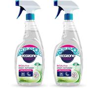Ecozone BIOActive Stain Remover Spray, Effective Spot Cleaner & Fabric Stain Remover for Clothes, Pre Wash Enzyme Cleaner Detergent, Vegan Friendly Eco Conscious Natural Cleaning Products - 750ml
