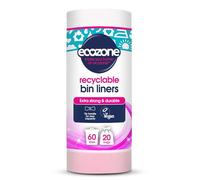 Ecozone Biodegradable Bin Liners, Pack of 20, BB60L