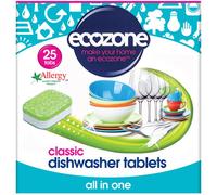 Ecozone Dishwasher Tablets Classic - Pack of 25