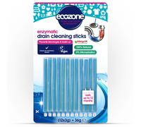 EcoZone Drain Cleaning Sticks Enzymatic Pipe Unblocker Prevents Plug Hole O
