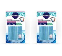 EcoZone Drain Cleaning Sticks, Enzymatic Pipe Unblocker, Prevents Plug Hole Obstructions & Keeps Water Flowing Freely, Natural Vegan & Non Toxic Kitchen & Bathroom Treatment Kit (x 12) (Pack of 2)
