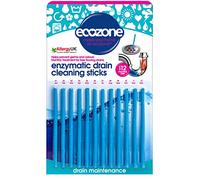 Ecozone Enzymatic Drain Sticks 25g (12 Sticks) (Pack of 2 - 24 Sticks)