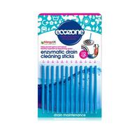 Ecozone Citrus Drain Cleaning Sticks, Enzymatic Pipe Unblocker, Prevents Plug Hole Obstructions & Keeps Water Flowing Freely, Natural Vegan & Non Toxic Kitchen & Bathroom Treatment Kit (x 12)