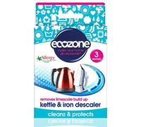 Ecozone Kettle & Iron Descaler Sachets, Pack of 3