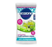 Ecozone | Multi Surface Wipes - Anti Bac | 4 x 40 WIPES