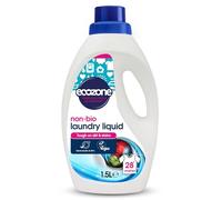 Ecozone Non Bio Laundry Liquid, Eco Conscious Laundry Detergent Liquid, Non Bio Washing Liquid & Stain Remover, Plant Based* Non Biological Washing Liquid, Vegan Friendly Eco Cleaning Products (1.5L)