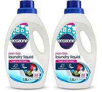 Ecozone Non Bio Laundry Liquid, Eco Conscious Laundry Detergent Liquid, Non Bio Washing Liquid & Stain Remover, Plant Based* Non Biological Washing Liquid, Vegan Friendly Eco Cleaning Products (1.5L)