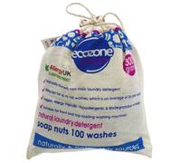 EcoZone Soap Nuts Natural Laundry Detergent, 100% Organic Biodegradable Washing Machine Pellets, Plastic Free, Effective Eco Cleaning for Clothing & Fabrics, Hypoallergenic & Vegan Friendly (300g Bag)