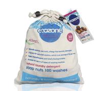 EcoZone Soap Nuts Natural Laundry Detergent, 100% Organic Biodegradable Washing Machine Pellets, Plastic Free, Effective Eco Cleaning for Clothing &