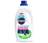 EcoZone Super Concentrated Biological Laundry Liquid, Bio Detergent, Washing Machine Powerful Clothing Stain Removal & Cleaning, Natural Vegan, Non Toxic, Eco Friendly, Gentle on Skin, 166 washes (2L)