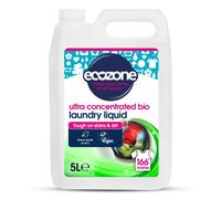 Ecozone Ultra Concentrated Biological Laundry Liquid, Bio Detergent, Washing Machine Powerful Clothing Stain Removal & Cleaning, Natural Vegan, Non To