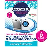 Ecozone Washing Machine & Dishwasher Cleaner - Pack of 6