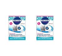 Ecozone Washing Machine & Dishwasher Cleaner Tablets, 2-in-1 Treatment Kit Cleans, De-scales & De-odorises, Fragrance Free, Plastic Free, Natural Vegan Friendly Plant-Based Cleaning (Pack of 12)