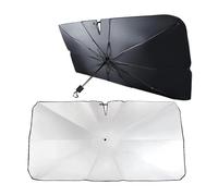 ECPBEEBF Car Windscreen Sun Shade, for Ford Fiesta mk8 ST 2018-2022 2023 Car Sunshades Foldable Front Sun Visor Protector Thickened Automotive Glass Sunshade