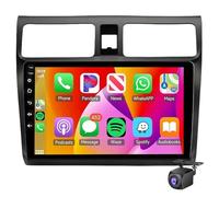 Ecpuk 10 Inch Android 14 Car Stereo For Su-zuki Swift 2005-2010 Radio with Wireless Carplay Android Auto Touchscreen GPS Navigation Bluetooth WiFi FM RDS USB SWC Hi-Fi Backup Camera Mic(Size:M200)