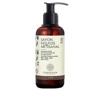 Écrin De Fleur - Coffee Infused Liquid Soap, Certified Certified Organic, Minimal Ingredients, Suitable for Sensitive Skin & Hair - Face, Hand, Body - Made in France, 1x250ml