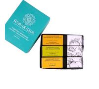 Écrin de Fleur - Organic Artisanal Soap 3-pack (Mandarin & Calendula 1x90g / Lemon 1x90g / Lime & Black Pepper 1x90g)