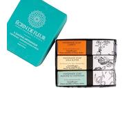 Écrin de Fleur - Organic Artisanal Soap 3-pack (Shea Butter 1x90g, Carrot 1x90g, Almond & Calendula 1x90g)