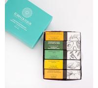 Écrin De Fleur - Organic Artisanal Soap 5-pack (Mandarin & Calendula, Mint, Avocado & Hemp, Lemon, Lemon & Calendula)