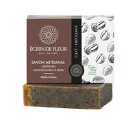 Écrin de Fleur - Organic Coffee Soap, Made with Freshly Brewed Coffee for Skincare, 1x90g