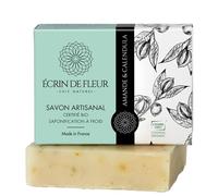 Écrin de Fleur - Organic Soap for Sensitive Skin, Almond & Calendula, COSMOS Certified, Handmade in France, 90g