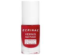 Ecrinal Silicium + Tea Tree Varnish 5 ml - Passion Red