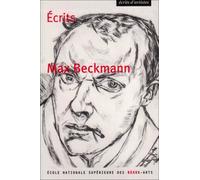 Ecrits de Max Beckmann.