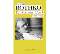 Écrits sur l'art: 1934-1969
