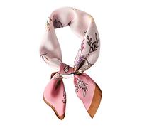 Ecroon Women Large Scarf Square Multi-use Scarves Neckerchief Headscarf Silk Scarfs Ladies Gift 90x90cm