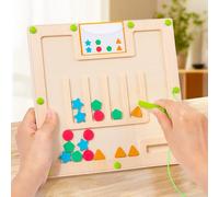 ECROUATY Sorting Board Matching Activity Memory Game for Seniors, Dementia & Alzheimer's Care, 1 Player, Age 65+
