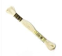 DMG Plaid Cotton Thread, Variegated for Stitching, 8 Metres 8 m cream