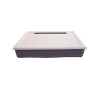 Premier Housewares Marble Lap Tray with Ipad Holder | Cushioned Base