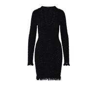 ECS Abito Maglia Fitted - female - Liu Jo - Short Dresses - Black - XL - Dresses XL