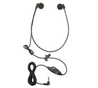 ECS WordHear-O 3.5 mm Transcription Headset with Under-Chin Design