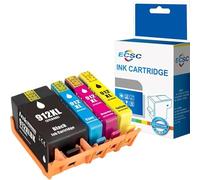ECSC 912XL Compatible Ink Cartridge Replacement for HP Officejet Pro 8020 8022 8023 8024 8025 HP Officejet 8012 8014 (Black, Cyan, Magenta, Yellow, 4-Pack)
