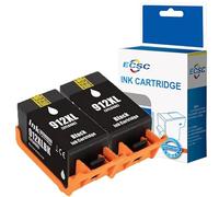 ECSC 912XL Ink Cartridge For Printer, Compatible With HP 8010 8012 8013 8014 8015 8017 8020 Series 8022 8023 8024 8025 Black (2 Pack)