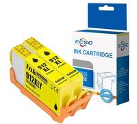 ECSC 912XL Ink Cartridge For Printer, Compatible With HP 8010 8012 8013 8014 8015 8017 8020 Series 8022 8023 8024 8025 Yellow (2 Pack)