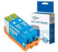 ECSC 912XL Ink Cartridge For Printer, Compatible With HP 8010 8012 8013 8014 8015 8017 8020 Series 8022 8023 8024 8025 Cyan (2 Pack)