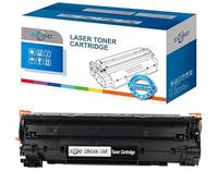 ECSC CB435A / 35A Toner Cartridge For Printer, Compatible With HP LaserJet P1005 P1006 P1007 P1008 P1009(Black, 1-Pack)