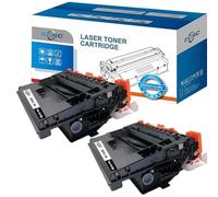 ECSC CF237A With Chip Toner Cartridge Replacement for HP 37A LaserJet Enterprise M607dn M607n M608dn M608n M608x M608xh M609dh M609dn M609x LaserJet Enterprise Flow MFP M631h MFP M632z Black (2 Pack)