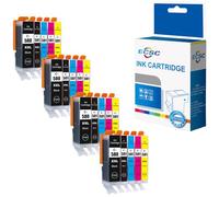 ECSC CLI-581XXL PGI-580XXL Ink Cartridge For Printer, Compatible With TS6150 TS6250 TS6350 TS6350a TS6351 TS6351A TS705 TS705a TS8150 TS8250 TS8251 TS8350 TS8350a TS8351 TS9550 TS9550a (20 Pack