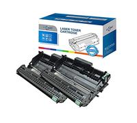 ECSC Compatible Drum Unit Replacement for Brother DCP-7055 DCP-7055W DCP-7060D DCP-7065DN DCP-7070DW Fax-2840 Fax-2940 HL-2130 HL-2132 HL-2135W HL-2240 HL-2240D HL-2250DN DR2200 (2-Pack)